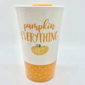 Autumn Cup Pumpkin Gartner Studios Ceramic "Pumpkin Everything" Travel Mug w/Lid
